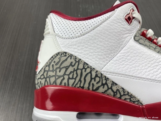Rep Cardinal Jordan 3 Red CT8532-126 Retro 0701